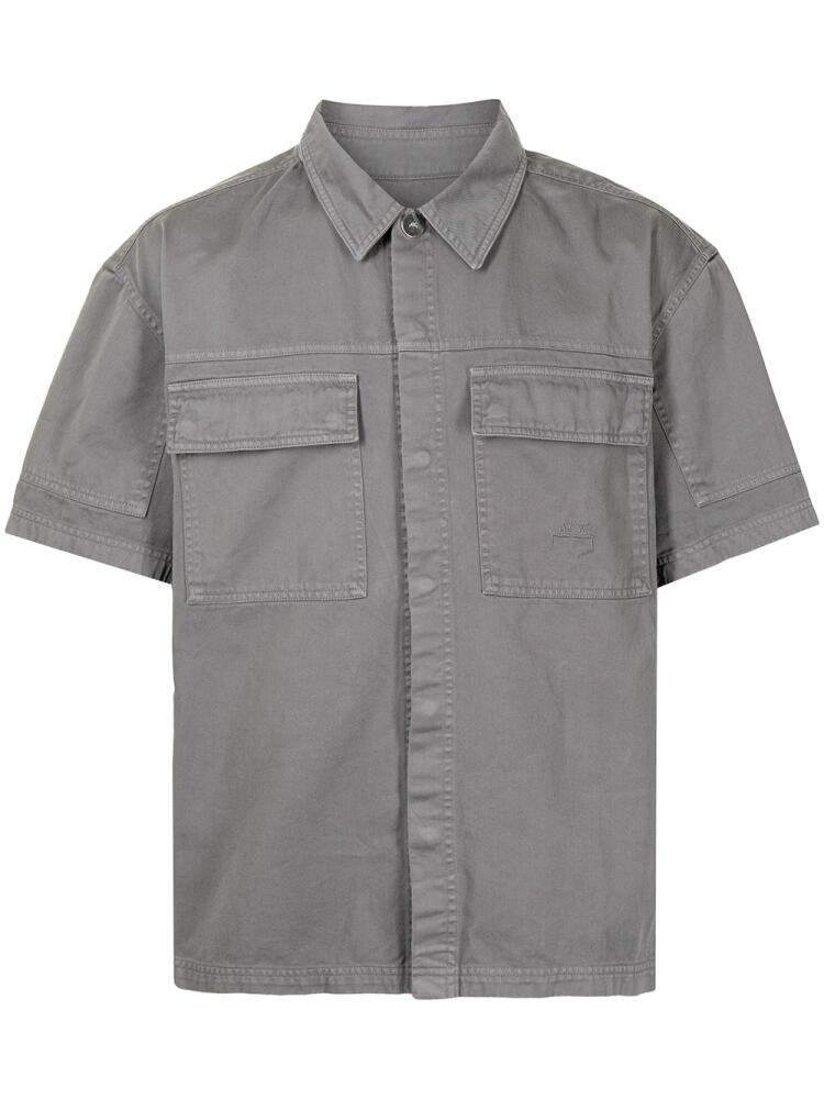 A-COLD-WALL* boxy-fit cotton shirt - Grey Cover