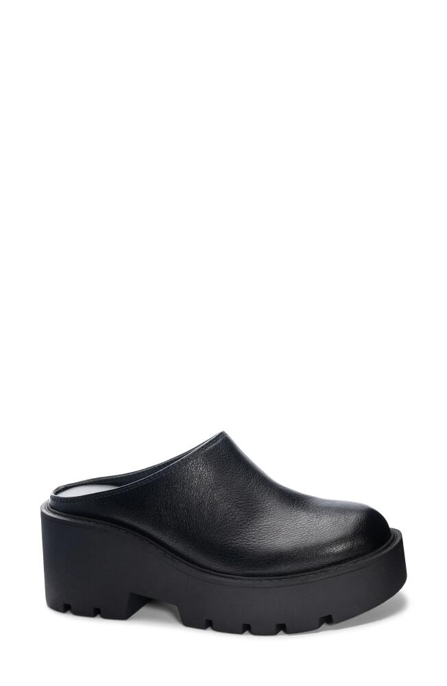 Dirty Laundry R-Test Platform Clog in Black Cover