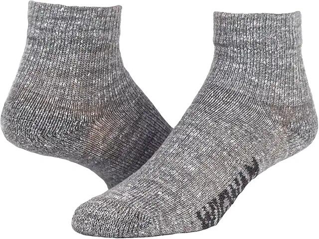 Wigwam Stryation Quarter (Grey) Crew Cut Socks Shoes Cover