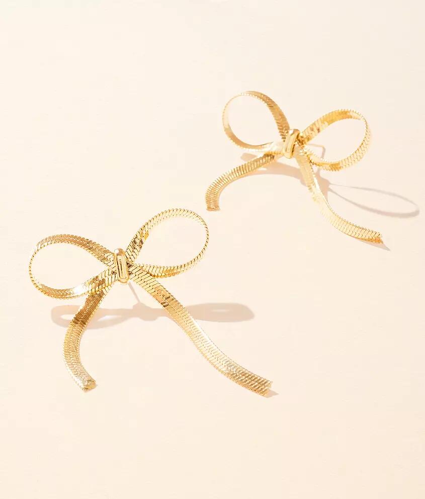 Sahira Jewelry Design Lily Bow Earring Cover