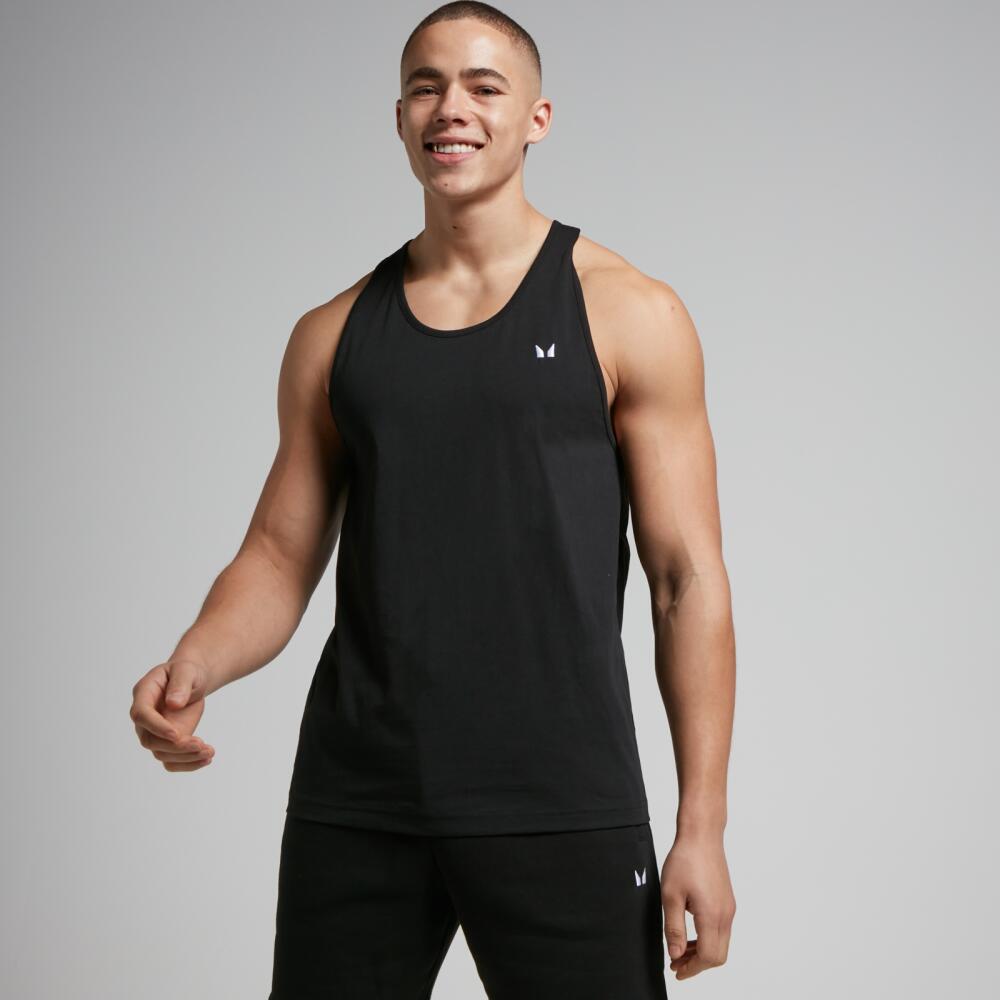 MP Men's Rest Day Stringer Vest - Black Cover