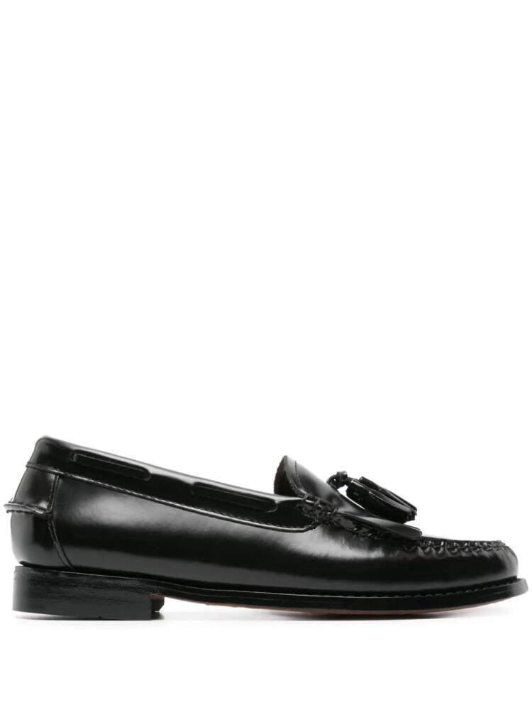 G.H. Bass & Co. Weejuns Esther Kiltie leather loafers - Black Cover