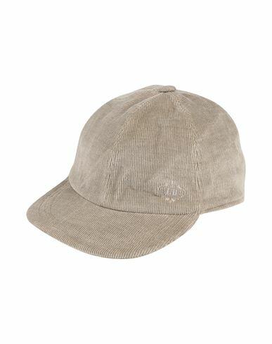 Luigi Borrelli Napoli Man Hat Grey Cotton, Cashmere, Elastane Cover