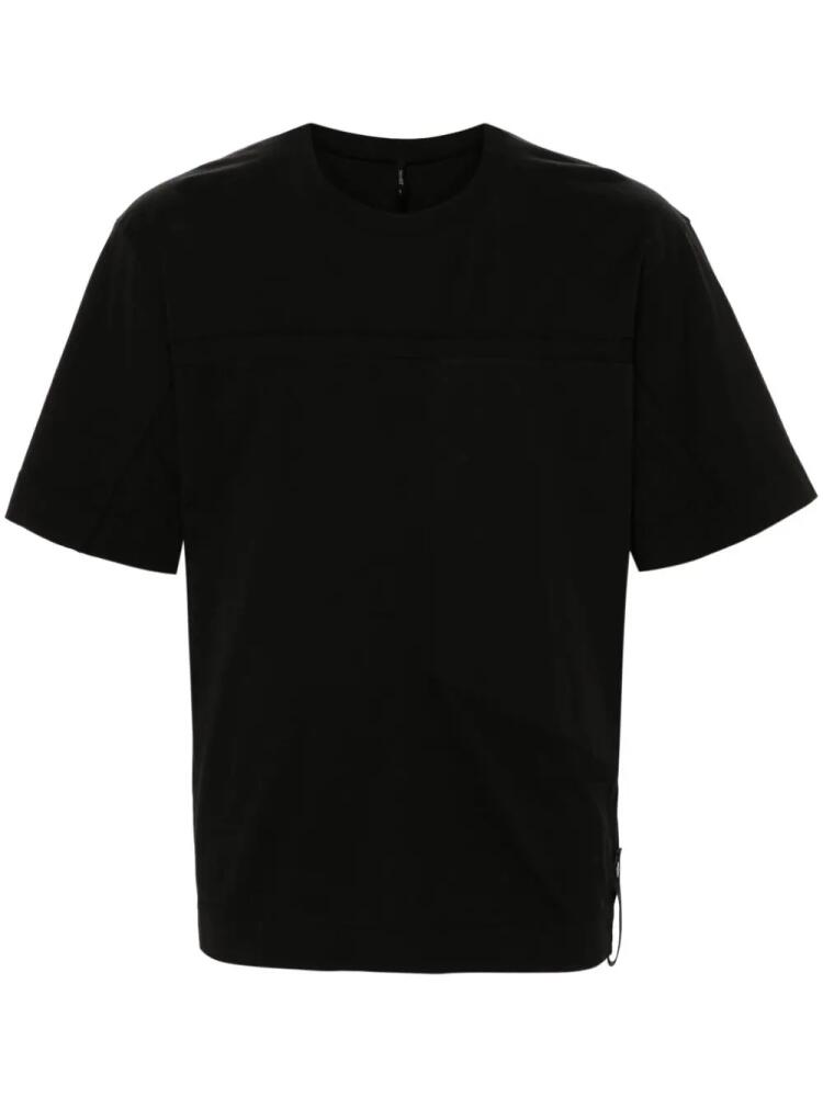 Transit decorative-stitching T-shirt - Black Cover