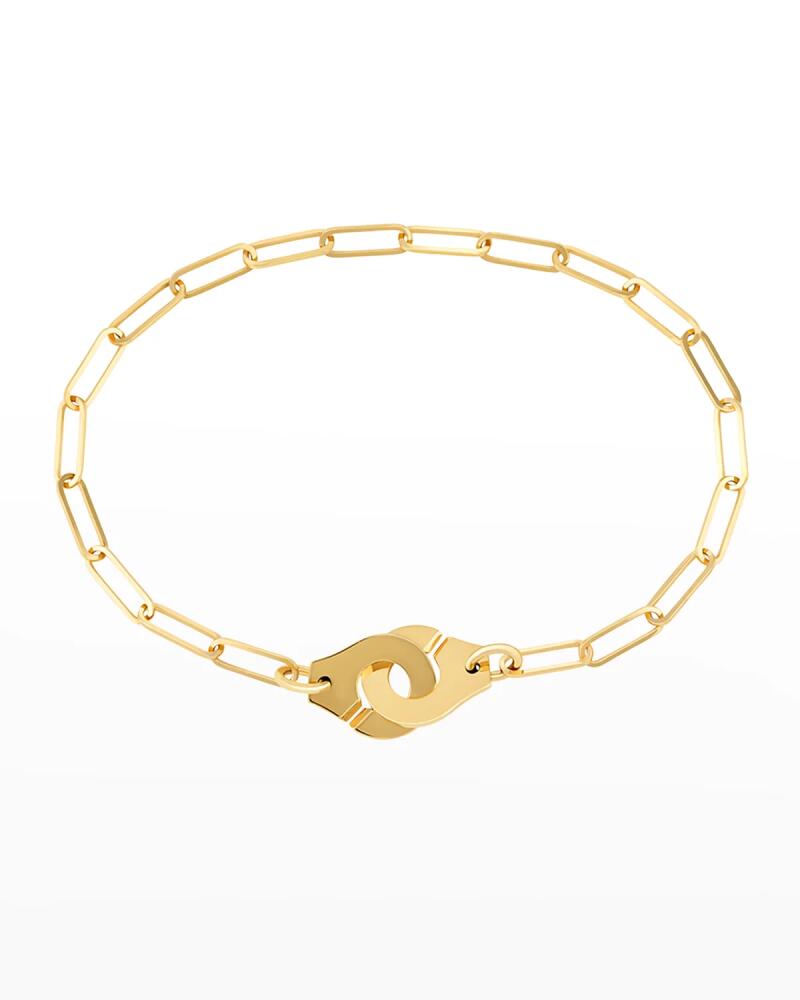 DINH VAN Yellow Gold Menottes R10 Medium Bracelet Cover