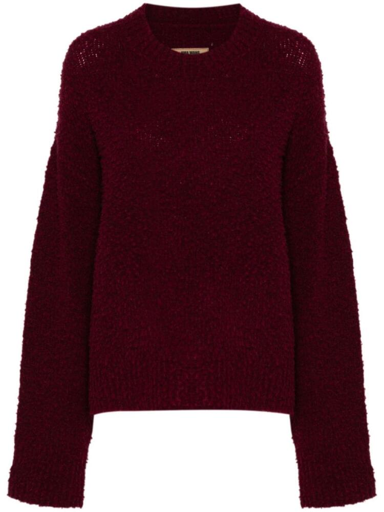 Uma Wang bouclé sweater - Red Cover