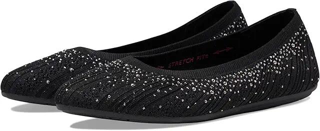 SKECHERS Cleo 2.0 - Glitzy Daze (Black Sparkle) Women's Shoes Cover