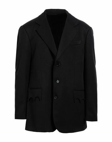 Raf Simons Man Blazer Black Polyester Cover