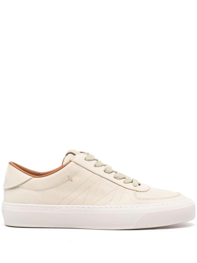 Moncler Monclub leather sneakers - Neutrals Cover