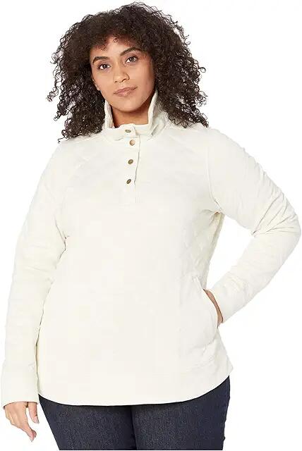 Marmot Plus Size Roice Long Sleeve (Turtledove Heather) Women's Clothing Cover