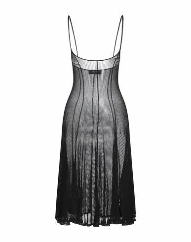 Dsquared2 Woman Midi dress Black Viscose, Polyamide Cover