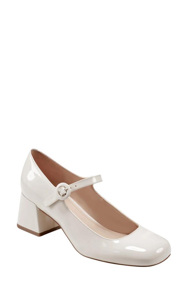 Marc Fisher LTD Nessily Mary Jane Pump in Ivory Cover