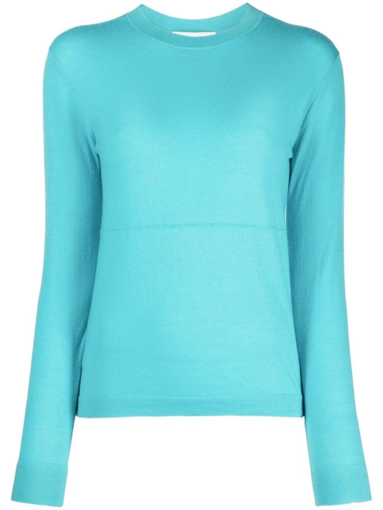 Lisa Yang crew-neck cashmere jumper - Blue Cover