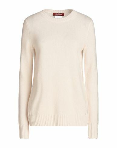 Max Mara Studio Woman Sweater Ivory Cashmere Cover