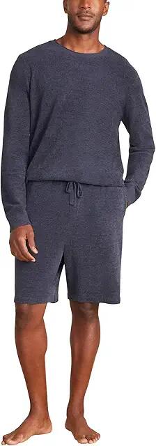 Barefoot Dreams CozyChic Ultra Lite(r) Men's Lounge Shorts (Indigo) Men's Pajama Cover