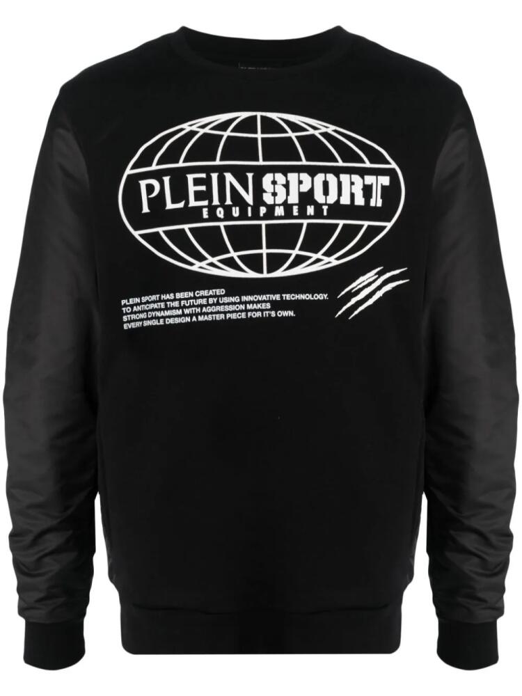 Plein Sport Global Express Edition cotton sweatshirt - Black Cover