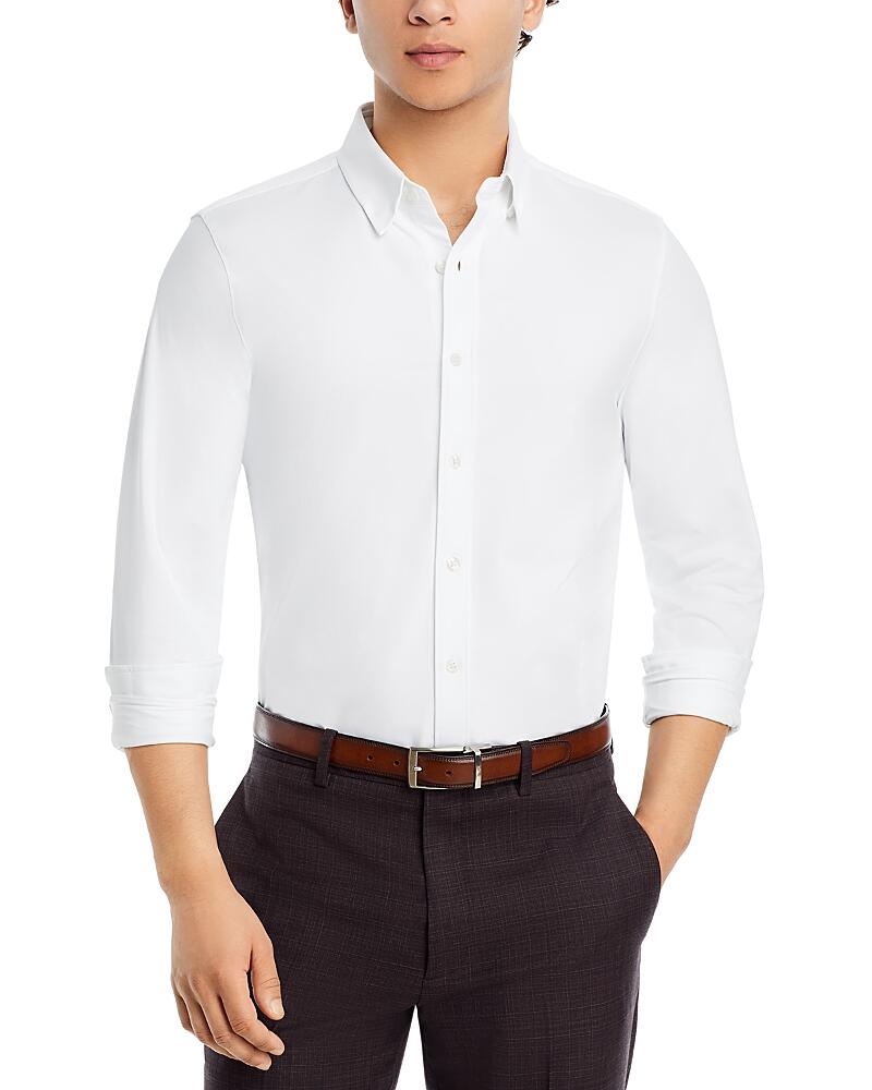 Rhone Slim Fit Long Sleeve Commuter Shirt Cover