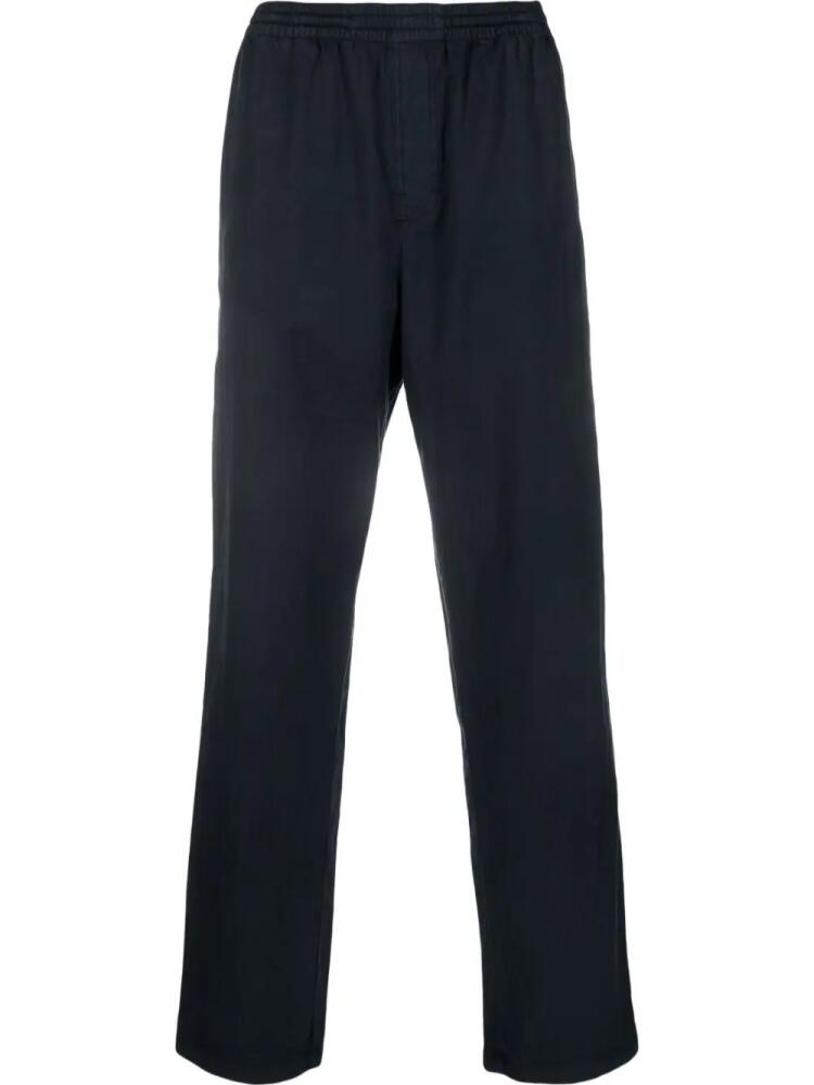 ASPESI elasticated waistband pants - Blue Cover