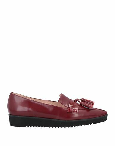 Carlo Pazolini Woman Loafers Brick red Soft Leather Cover