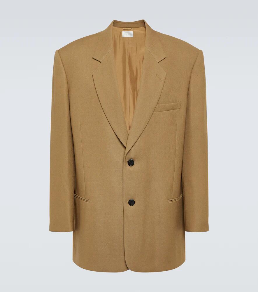 The Row Abram single-breasted virgin wool blazer Cover