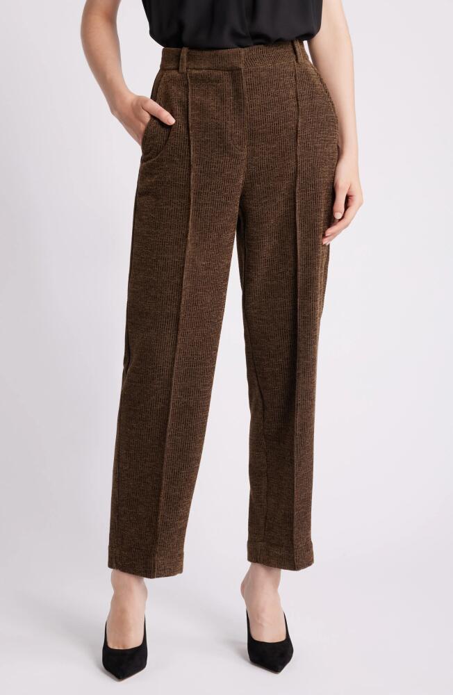 BOSS Tatepa Textured Straight Leg Pants in Marshland Green Cover