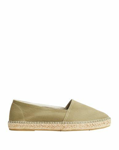 8 By Yoox Round Toe Espadrilles Man Espadrilles Military green Organic cotton Cover