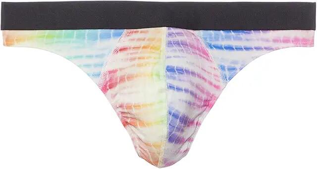 MeUndies Pouch Front Thong (Rainbow Daze) Men's Underwear Cover