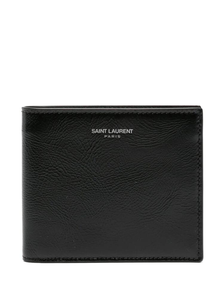 Saint Laurent bi-fold leather wallet - Black Cover