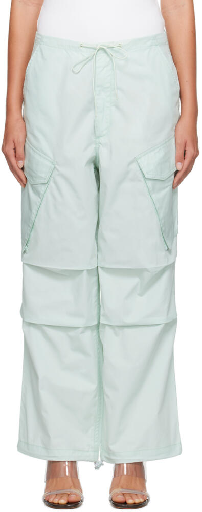 AGOLDE Blue Ginerva Cargo Pants Cover