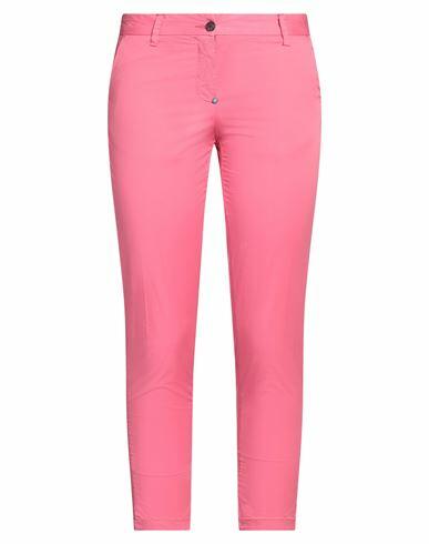 White Sand Woman Pants Magenta Cotton, Lycra Cover