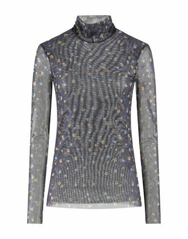 Baum Und Pferdgarten Woman Top Navy blue Recycled polyester, Elastane Cover