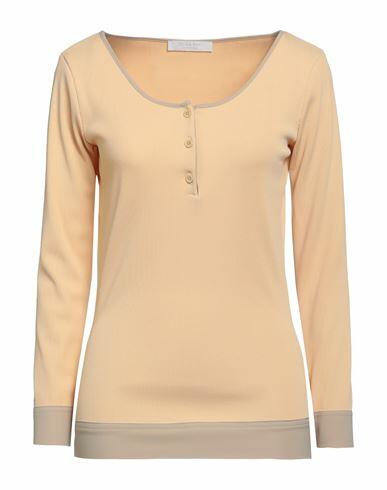 Chiara Boni La Petite Robe Woman T-shirt Apricot Polyamide, Elastane Cover