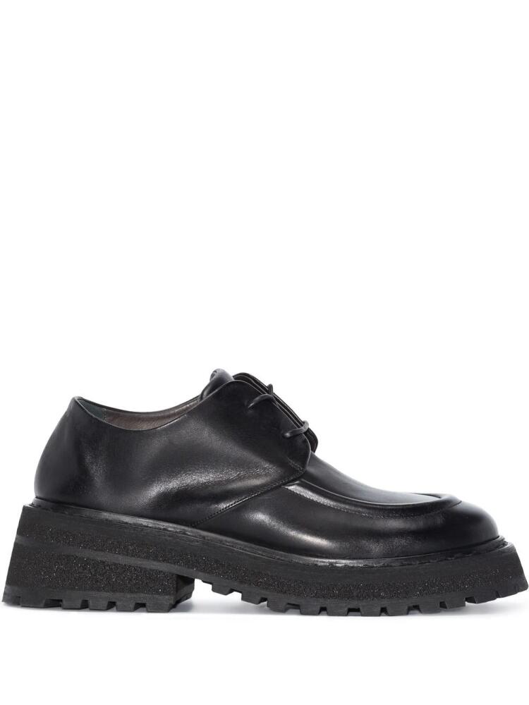 Marsèll ridged-sole Derby shoes - Black Cover