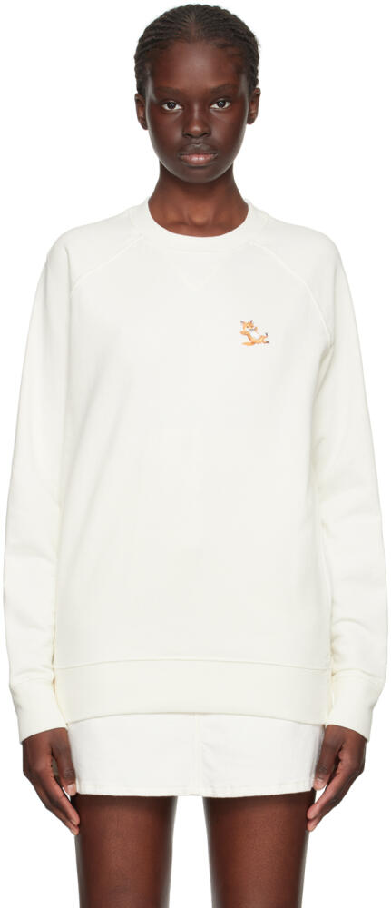 Maison Kitsuné Off-White Chillax Fox Sweatshirt Cover