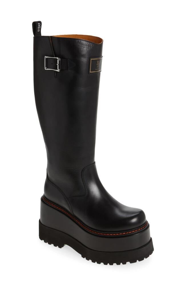 R13 Platform Engineer Boot in Black Cover