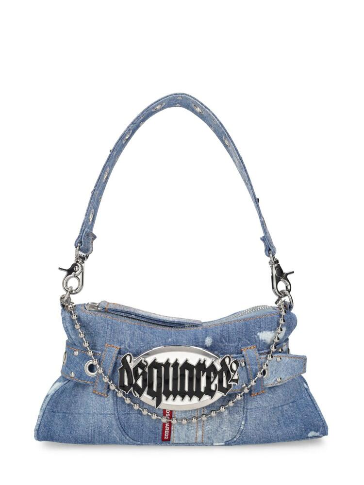 Gothic Dsquared2 Denim Shoulder Bag Cover