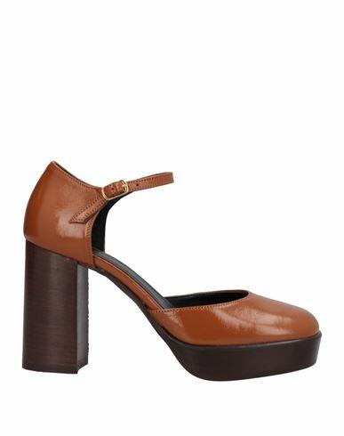 Ovye' By Cristina Lucchi Woman Pumps Tan Soft Leather Cover