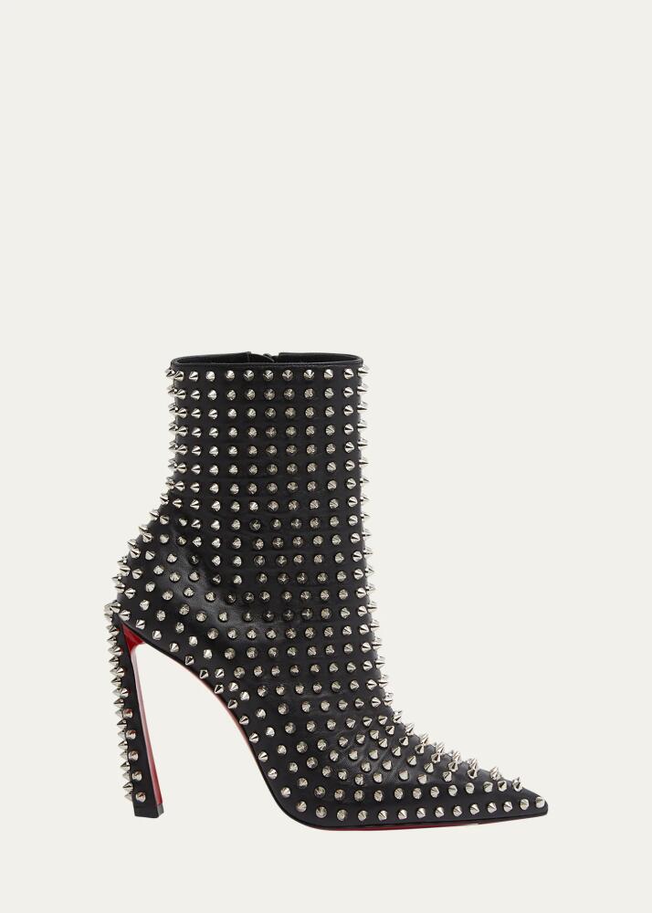 Christian Louboutin Condora Spikes Red Sole Ankle Booties Cover