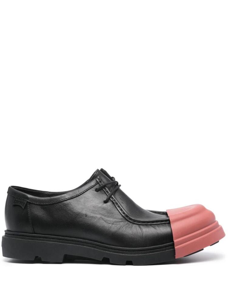 Camper Junction leather Derby shoes - Black Cover