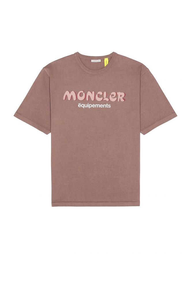 Moncler Genius Moncler x Salehe Bembury Logo T-shirt in Pink Cover