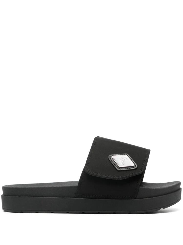 A-COLD-WALL* Diamond padded slides - Black Cover