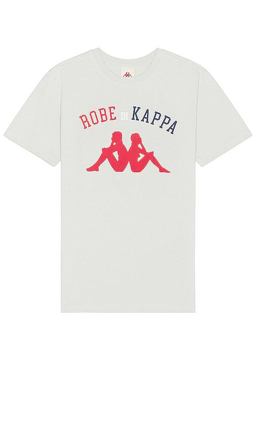 Kappa x Robe Giovani Natura Tee in Light Grey Cover