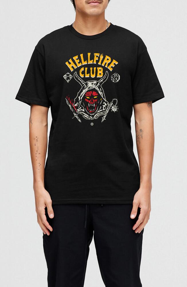 Stance Hellfire Club Cotton Graphic T-Shirt in Black Cover