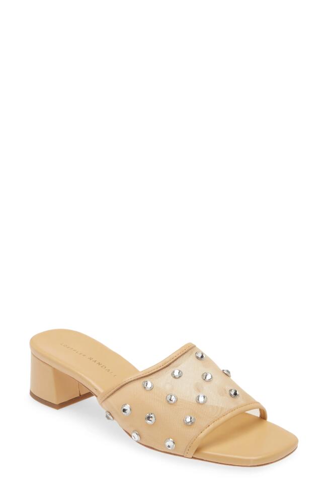 Loeffler Randall Brooke Slide Sandal in Caramel/Clear Cover