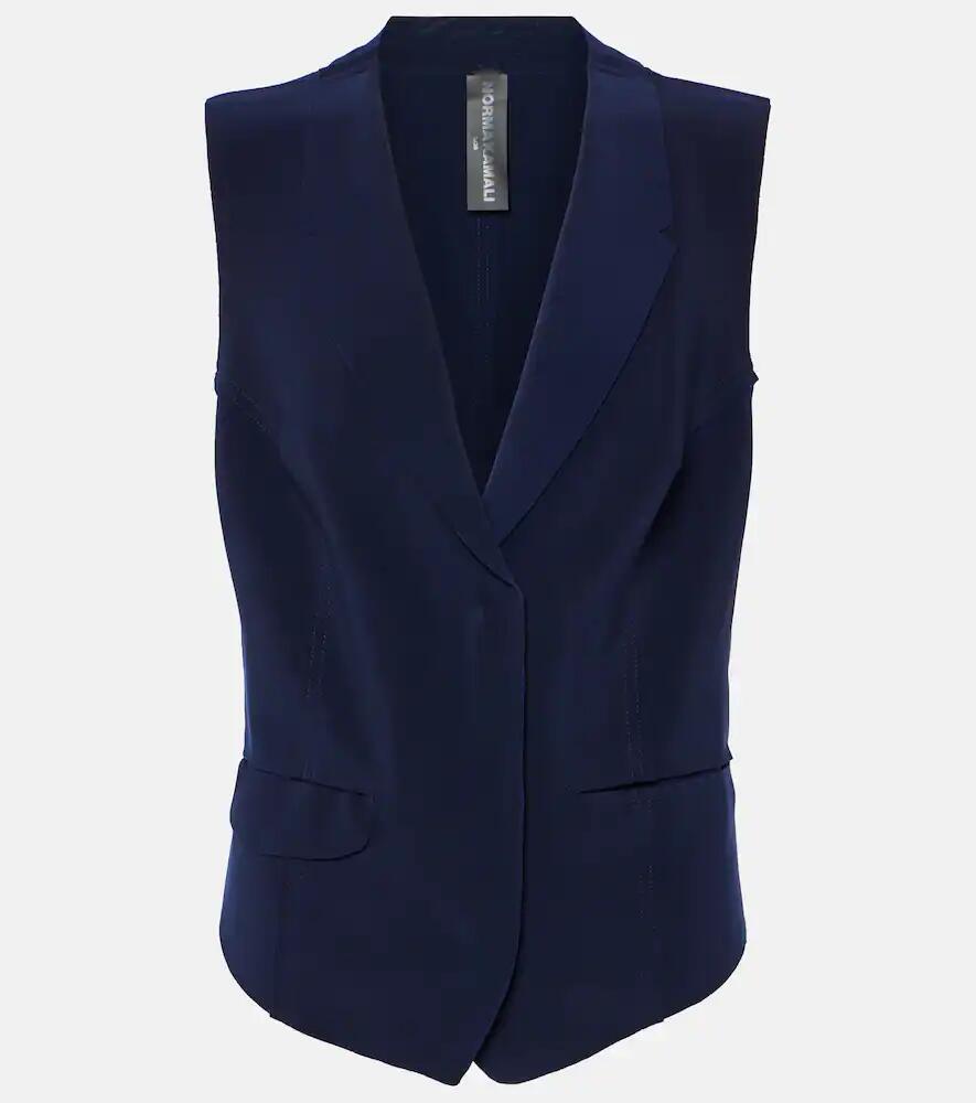 Norma Kamali Single-breasted vest Cover