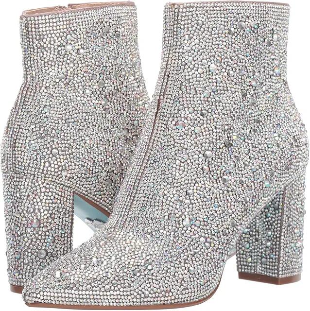 Blue by Betsey Johnson Cady Dress Bootie (Rhinestone) Women's Boots Cover