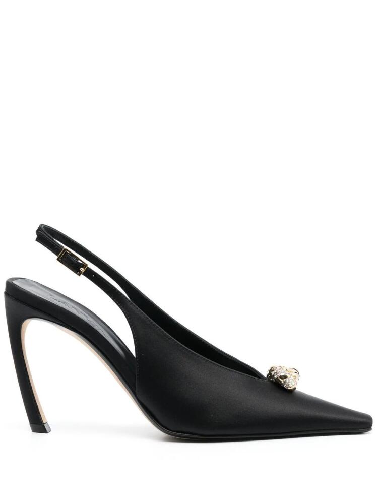 Lanvin pointed-toe slingback pumps - Black Cover