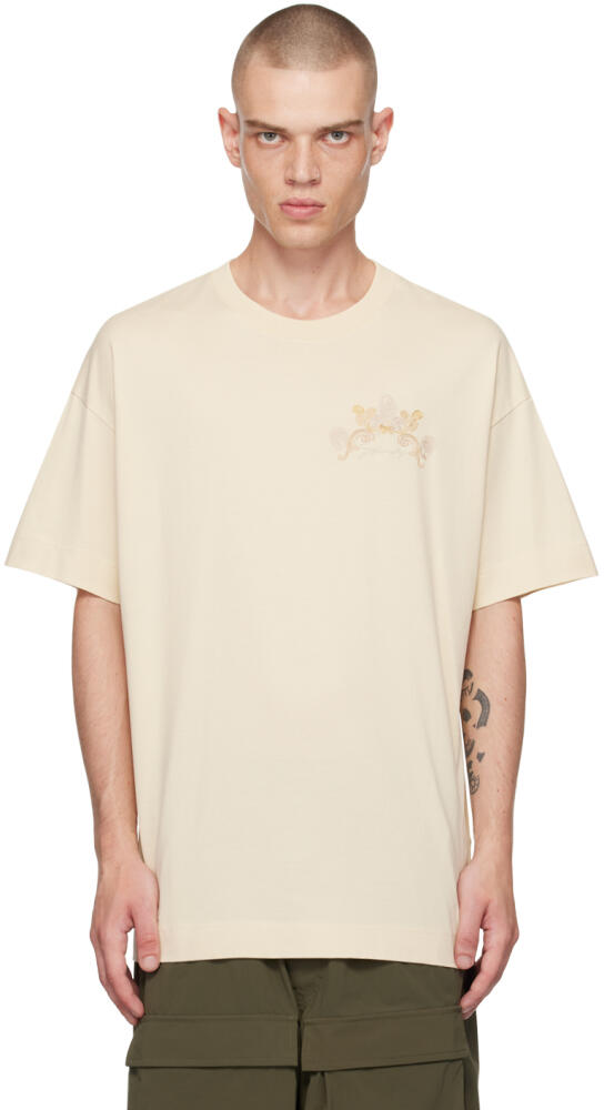 Givenchy Beige Baroque T-shirt Cover