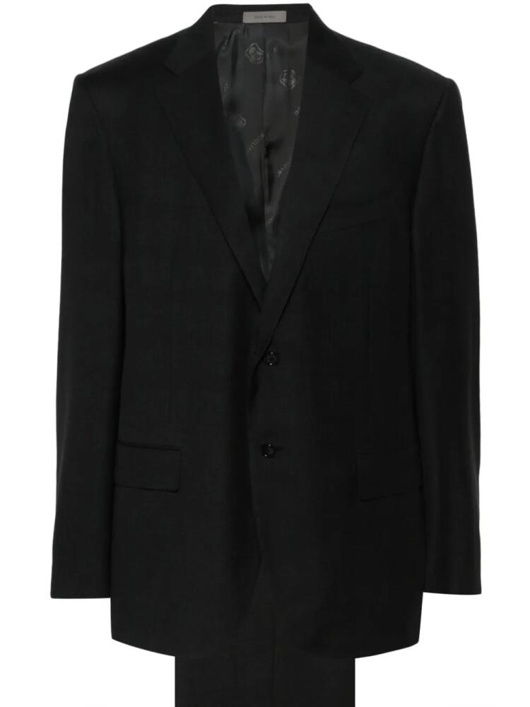 Corneliani single-breasted virgin wool suit - Grey Cover