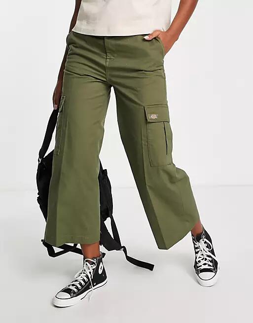 Dickies Hockinson cargo pants in military green Cover